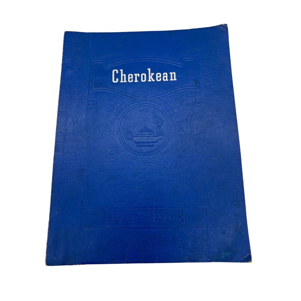 1948 Cherokeean Greenback High School Yearbook Tennessee Softcover Vintage